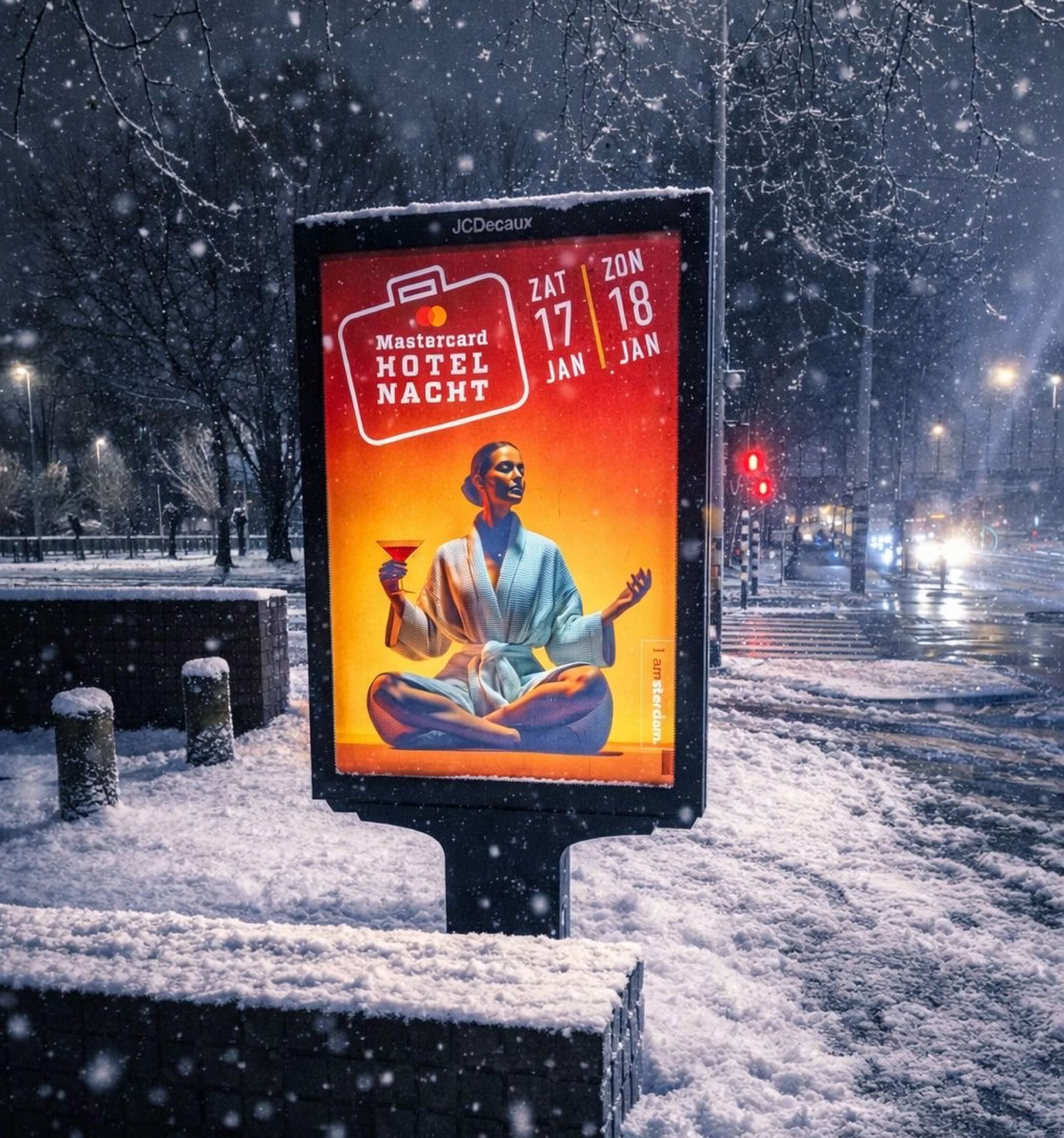 Outdoor advertising JCDecaux Amsterdam